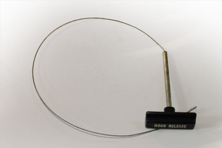 Corvette Cable, Hood Rel, Strain, 68-76
