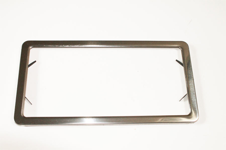 Corvette License Plate Frame, S/S, 63-82