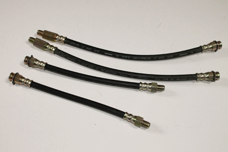 Corvette Oil Hose, 4pcs/Set, Rubber