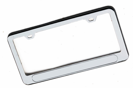 License Plate Frame, Chrome Plating