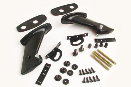 Rear Wing Pedestal Kit, 69-70