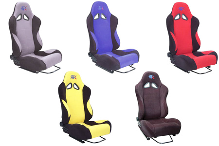 Sport Seat, Grey/Black, Blue/Black, Red/Black, Yellow/Black, Black, Seat Mounting Included